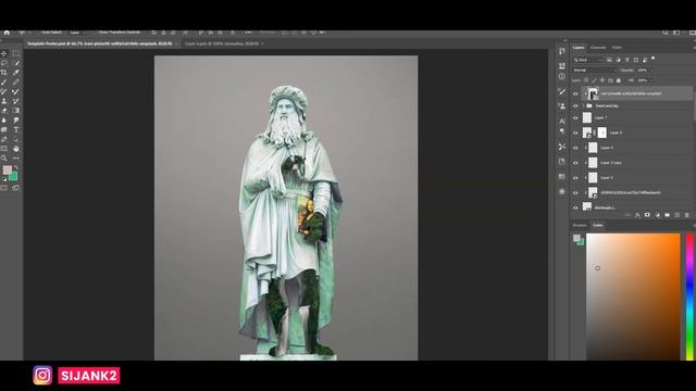 LEONARDO DA VINCI (Speed Art | Photoshop) смотреть онлайн