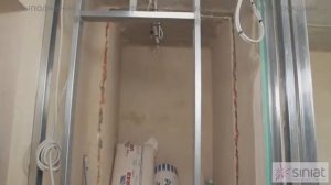 Выполнение дверного проема и завязка угла в гипсокартонных конструкциях