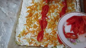 РУЛЕТ ИЗ КАБАЧКОВ! ЭТО ОООЧЕНЬ ВКУСНО!