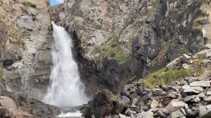 Водопад Куркуре. Долина реки Чулышман. Горный Алтай