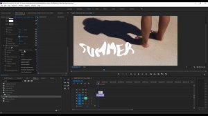 Эффект КАЧАЮЩЕГОСЯ ТЕКСТА в Premiere pro