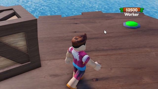 Я Провел 7 ДНЕЙ на ПЛОТУ ПОСРЕДИ ОКЕАНА в ROBLOX... смотреть онлайн