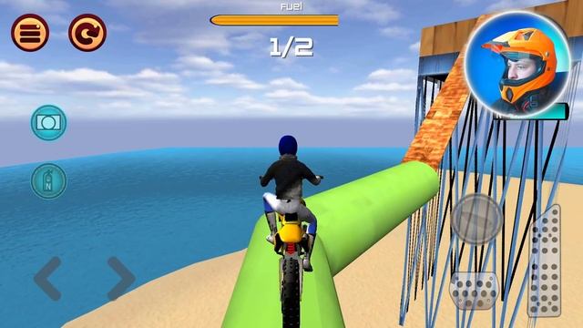 Motocross Beach Race Jumping 3D #Dirt Motor Cycle Racer Games #Bike Game