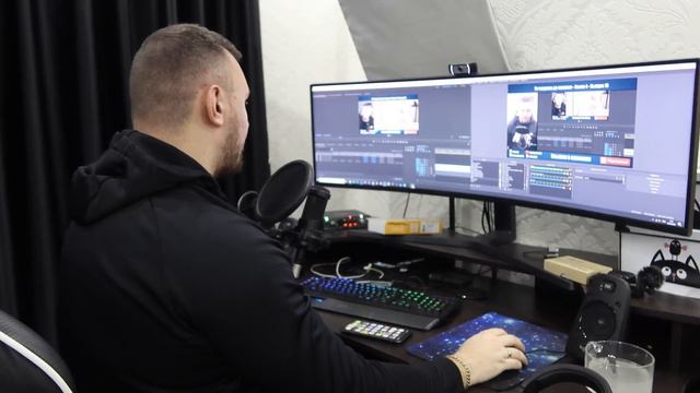 Как муж МОНТИРУЕТ видео за 3 минуты? смотреть онлайн