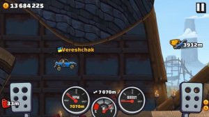 Hill Climb Racing 2 - 11,162m RALLY CAR in OVERSPILL FUN RIG GamePlay Walkthrough