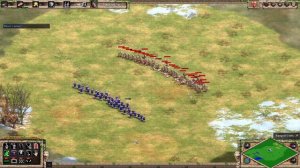 AOE2: 40 ELITE VIETNAMESE RATTEN ARCHERS VS 45 ELITE GENOESE CROSSBOWMEN. SAME GOLD COST