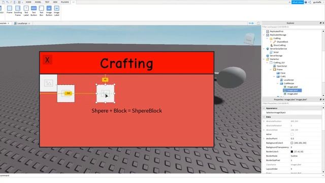 Crafting System That Uses Your Inventory! (New Video in Description) Roblox Studio! смотреть онлайн