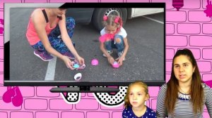 ШОК!!!💥МАМА РАЗДАВИЛА КАПСУЛУ ЛОЛ МАШИНОЙ😱 РЕАКЦИЯ😱 Что от них осталось