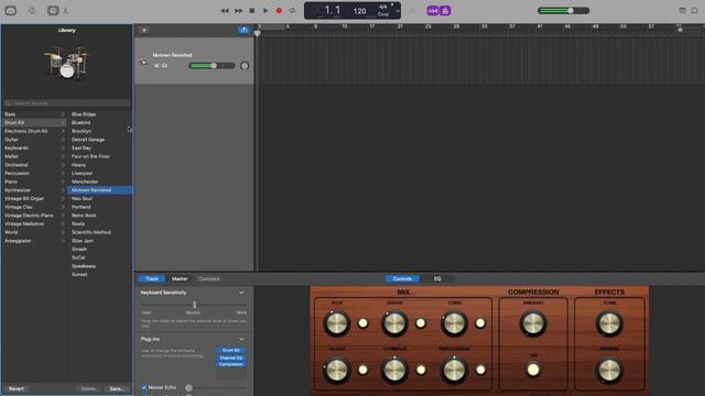 Lav Tin Garage Band full drum kit sounds смотреть онлайн