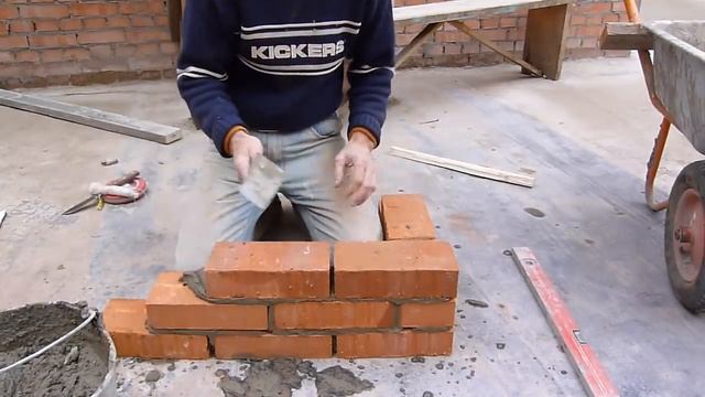 кладка кирпичного угла.ошибки и их решения..нивок111 смотреть онлайн