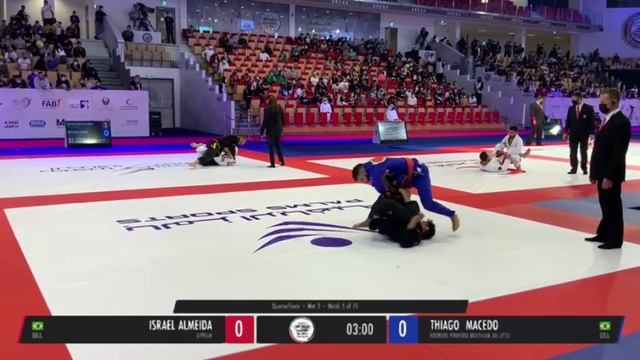 Israel Almeida vs Thiago Macedo | 2021 ADWPJJC