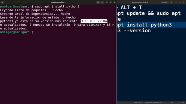 1.2.1 Instalar Python en Linux | Aprende Python desde 0 смотреть онлайн