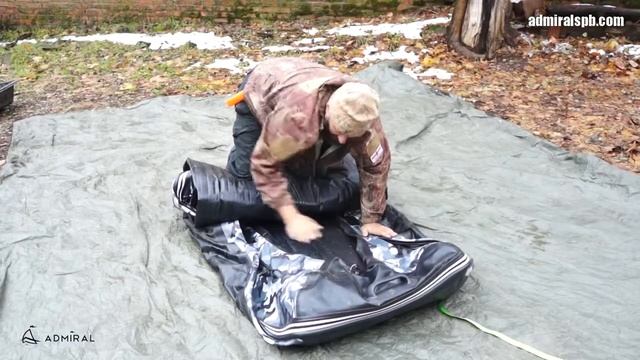 Как сворачивать ПВХ лодку с нднд Адмирал 320 нднд смотреть онлайн