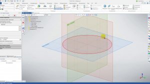 Кольцевая пружина в T-FLEX CAD: вариант построения №1