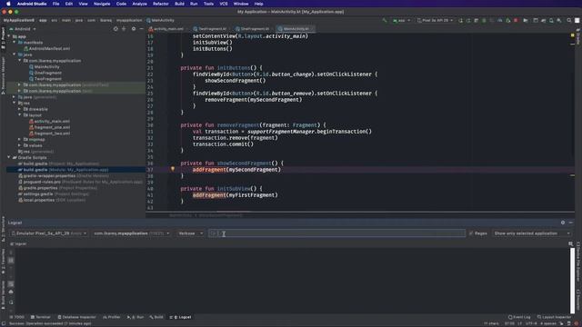 0073 Fragments lifecycle смотреть онлайн
