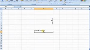 Review in Excel