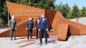 Открытие Аллеи Славы работников Казанского порохового завода.mp4