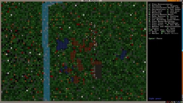 Dwarf Fortress 02. Первые постройки смотреть онлайн