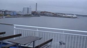 вид silja line в порту Стокгольма