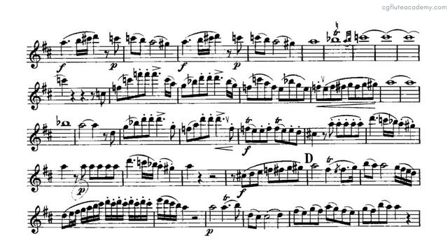 W. A. Mozart – Flute Quartet in D Major: I. Allegro ♩= 120 (Fast) Flute & Piano midi with metronome смотреть онлайн