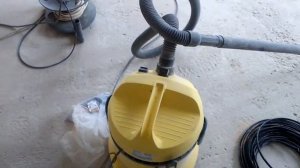 Строительный пылесос karcher. Отзыв