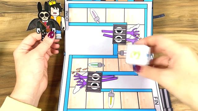 ROBLOX? RAINBOW FRIENDS | Making Game Book | DIY смотреть онлайн