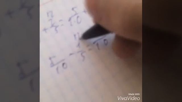 Действия с обыкновенными дробями смотреть онлайн