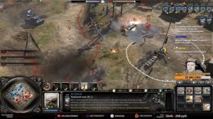 COH2 ● ТРИ ШТУРМОВИКА И ИС-2 В 1x1 СССР ?