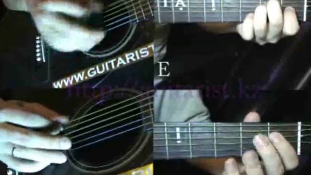 КИНО -- Хочу перемен (Уроки игры на гитаре Guitarist.kz)