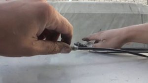 Трос крышки топливного бака Субару Легаси 92 г