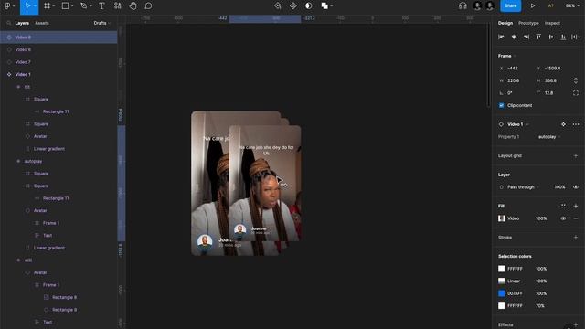 Tilting Cards Figma Prototype Tutorial смотреть онлайн
