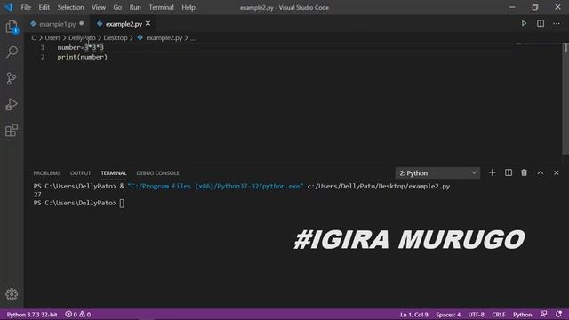Beginner Python Tutorial 10 || Exponentiation operator смотреть онлайн
