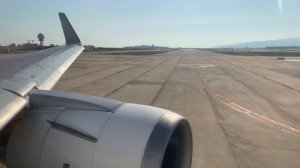 ENGINE ROAR | LATAM B767-300ER Takeoff from Barcelona El-Prat Airport