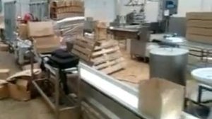 Линия фасовки пакетов в короба