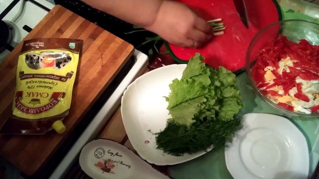 Витаминный салат «пальчики оближешь». Vitamin Salad.
