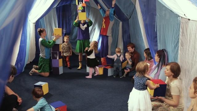 THE CUBES. Baby performance / КУБИКИ. Бэби-спектакль