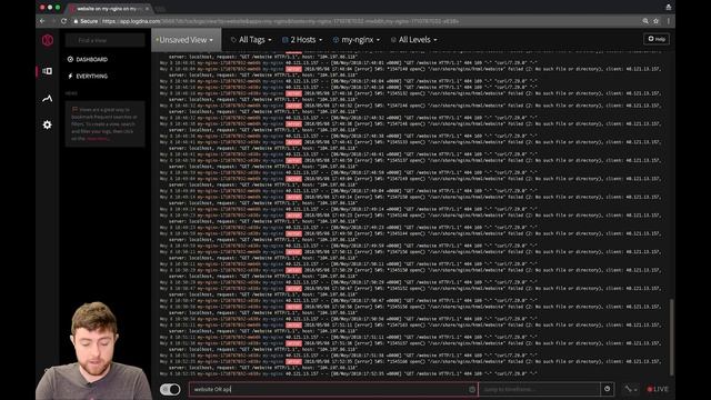 Tutorial | How to View, Search and Filter Logs, and Jump to Timeframe with LogDNA