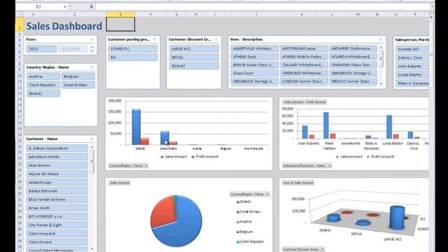NAV 2013 - Reporting Enhancements / Excel Query смотреть онлайн
