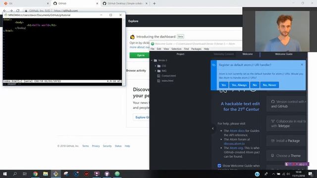 #5.0 git status commandline en github desktop versie смотреть онлайн