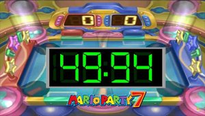 Mario Party 7 Ice Moves Game 100 Seconds Countdown Timer