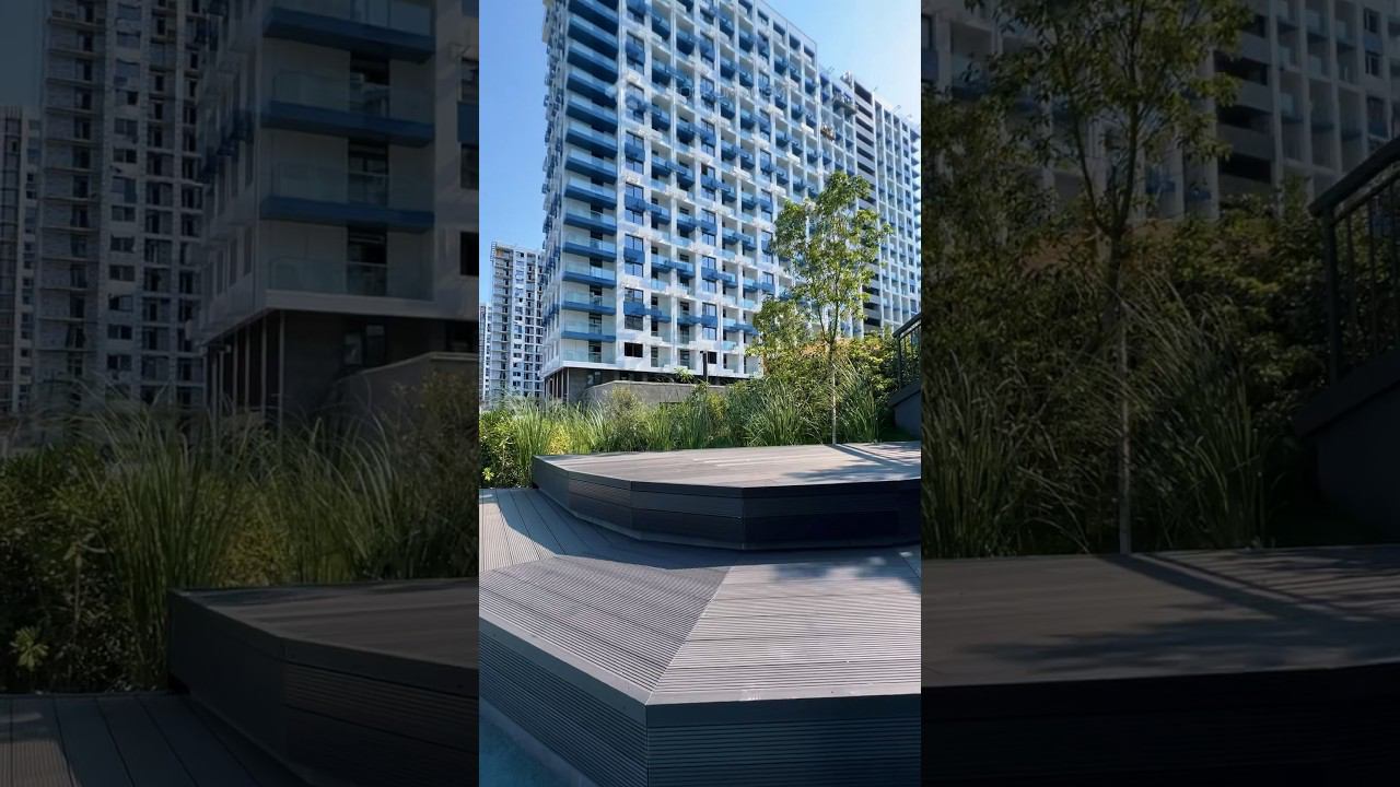 #доска из #МПК в благоустройстве ЖК КИСЛОРОД г. Сочи смотреть онлайн