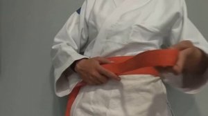 Как правильно завязывать пояс в дзюдо