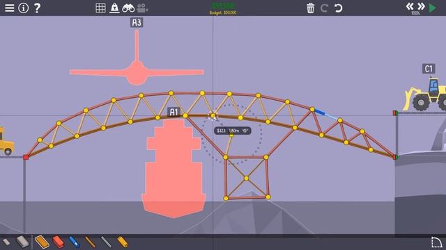 Poly Bridge 2 - Serenity Valley 5-02 Truck Way In - Walkthrough смотреть онлайн