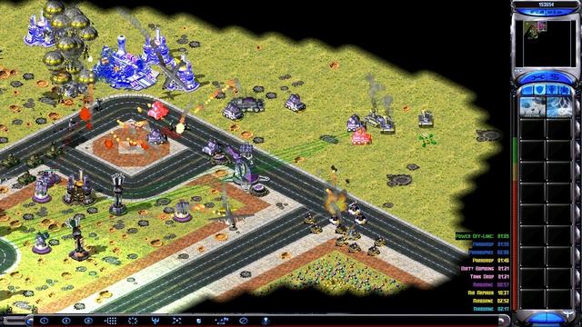 Red Alert 2: REBORN [MOD] - 3x5 people VS AI | Aud1o, Kotovchanin, RopeR смотреть онлайн