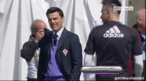 Mario Balotelli fake shot at Fiorentina boss Vincenzo Montella hd