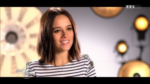 Alizée - Interview before Paso Doble & Samba on Week 5 of Danse avec les stars (2013-10-26)