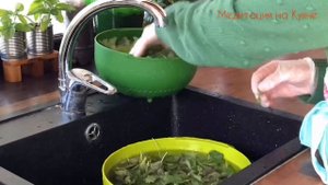 Крапивный суп с клёцками