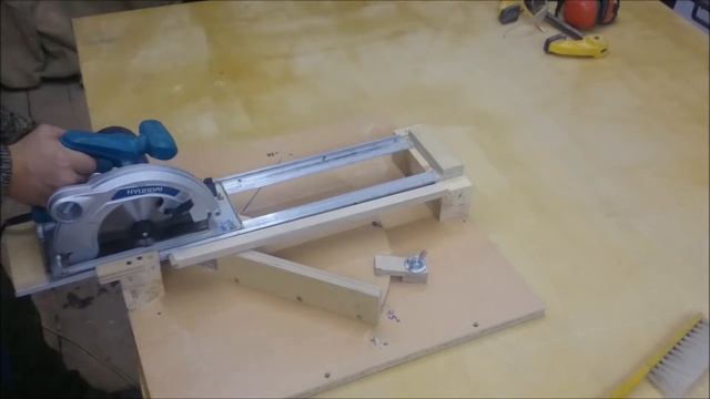 Торцовка из ручной циркулярки