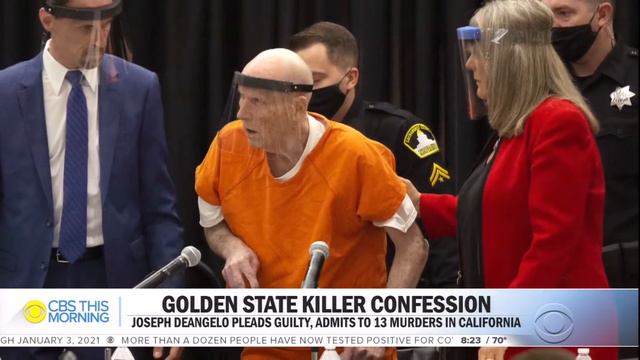 Golden State Killer pleads guilty to 13 murders, admits to dozens of rapes смотреть онлайн