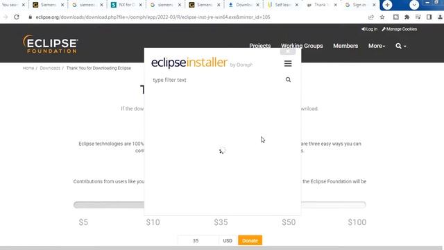 Eclipse IDE for Java Installation 2023 #eclipse #java #js #nodejs #javascript